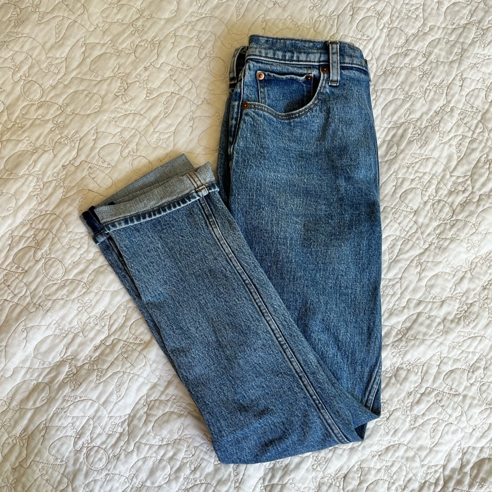 Dark wash jeans